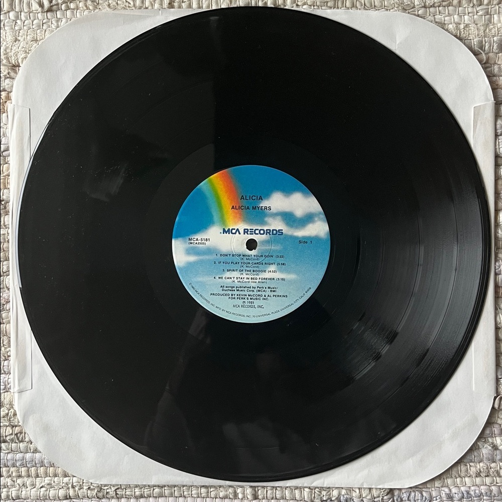Alicia Myers - “Alicia” Vinyl LP - Picture 3 of 5